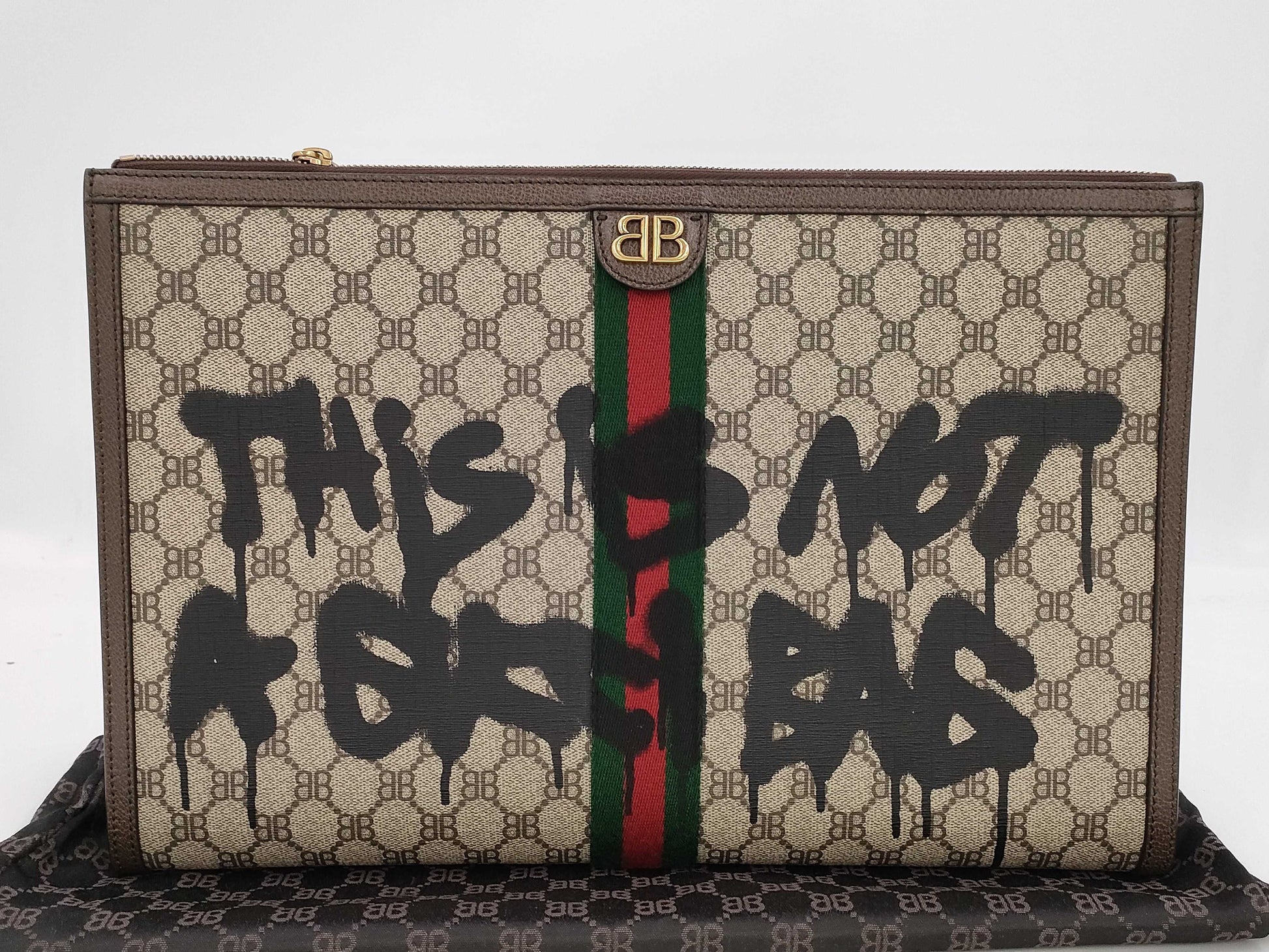 BALENCIAGA Gucci Clutch Bag Second Bag