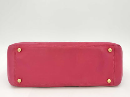 CHANEL Leather Tote Tote Bag