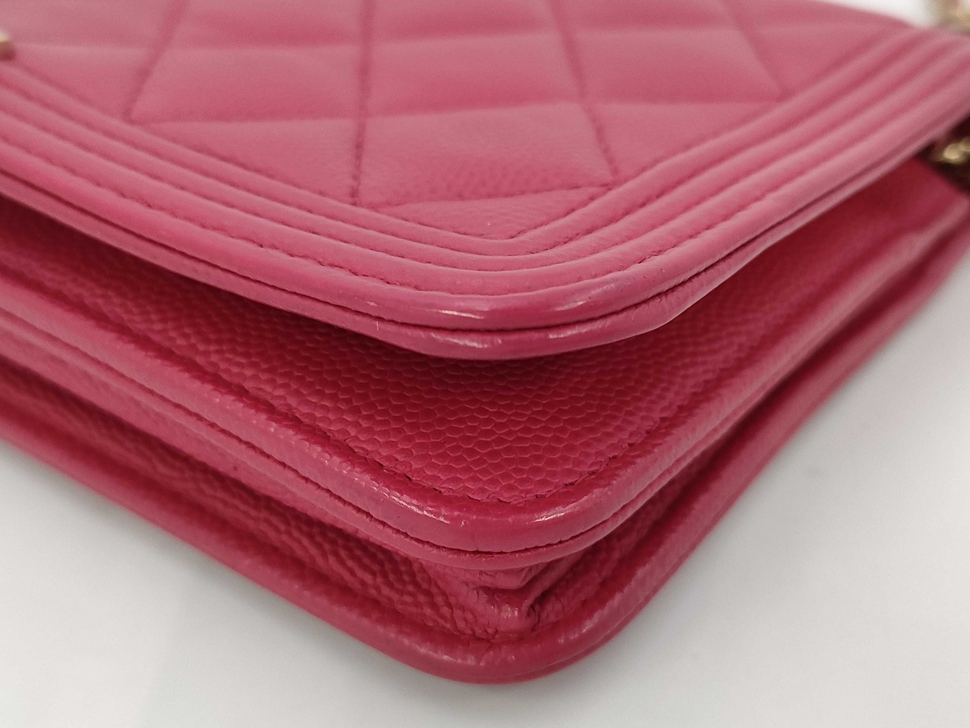 CHANEL Boy Chanel Chain Wallet Shoulder Bag