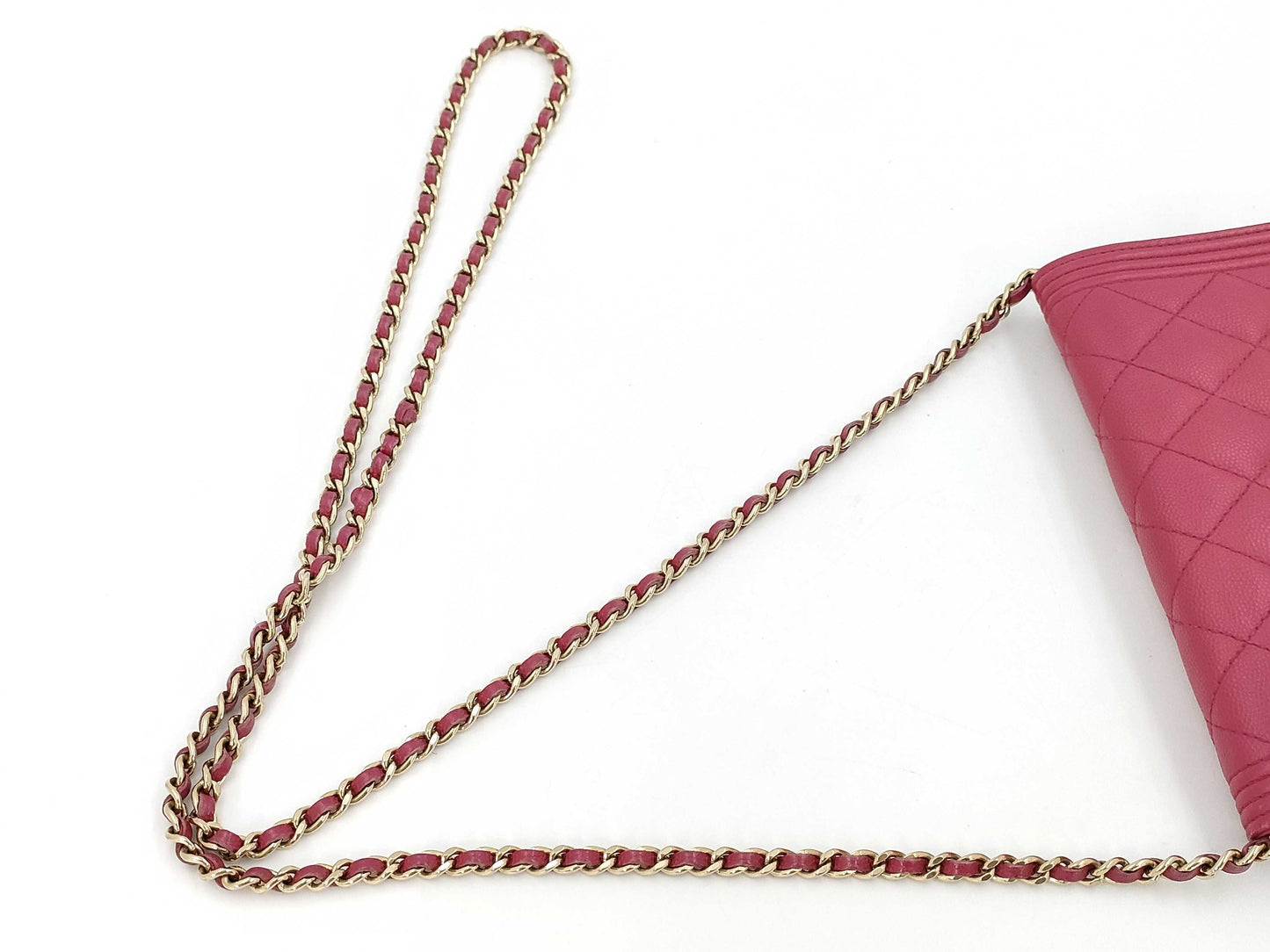 CHANEL Boy Chanel Chain Wallet Shoulder Bag