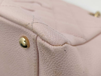 CHANEL Caviar Skin Chain Hand Shoulder Bag