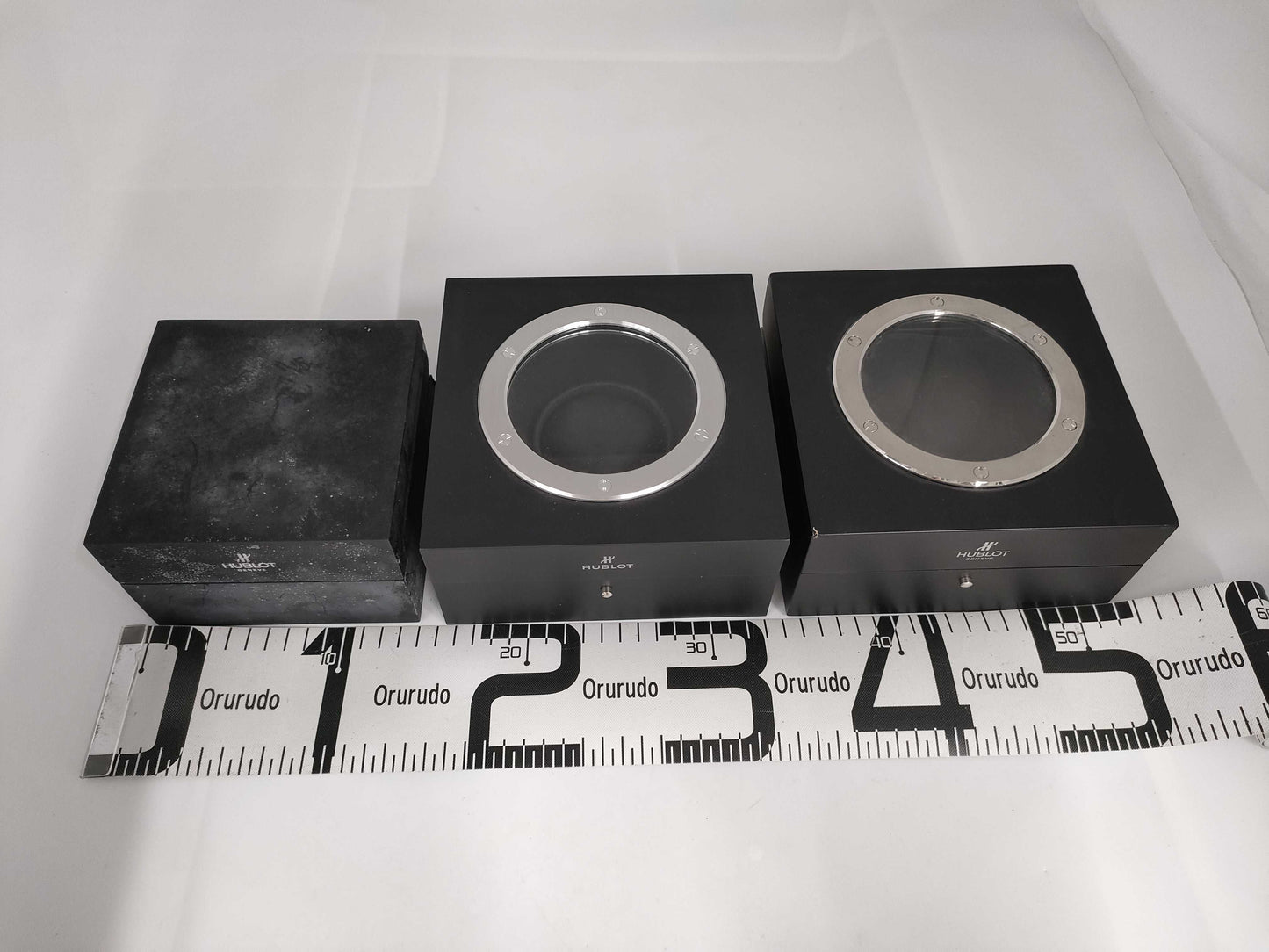 HUBLOT 3 empty boxes summary for both men and women