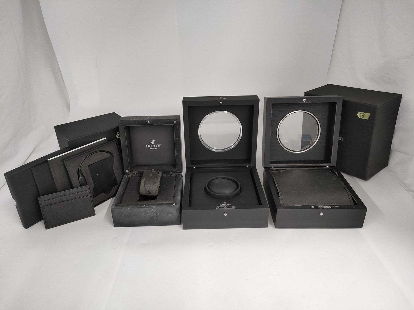 HUBLOT 3 empty boxes summary for both men and women