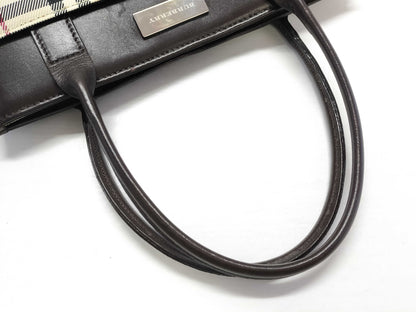 BURBERRY Plaid Bag Handbag Handbag