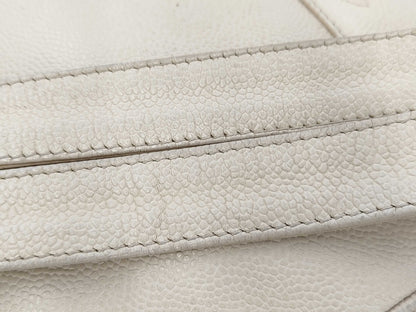 CHANEL Caviar Skin Triple Coco Mark Rucksack