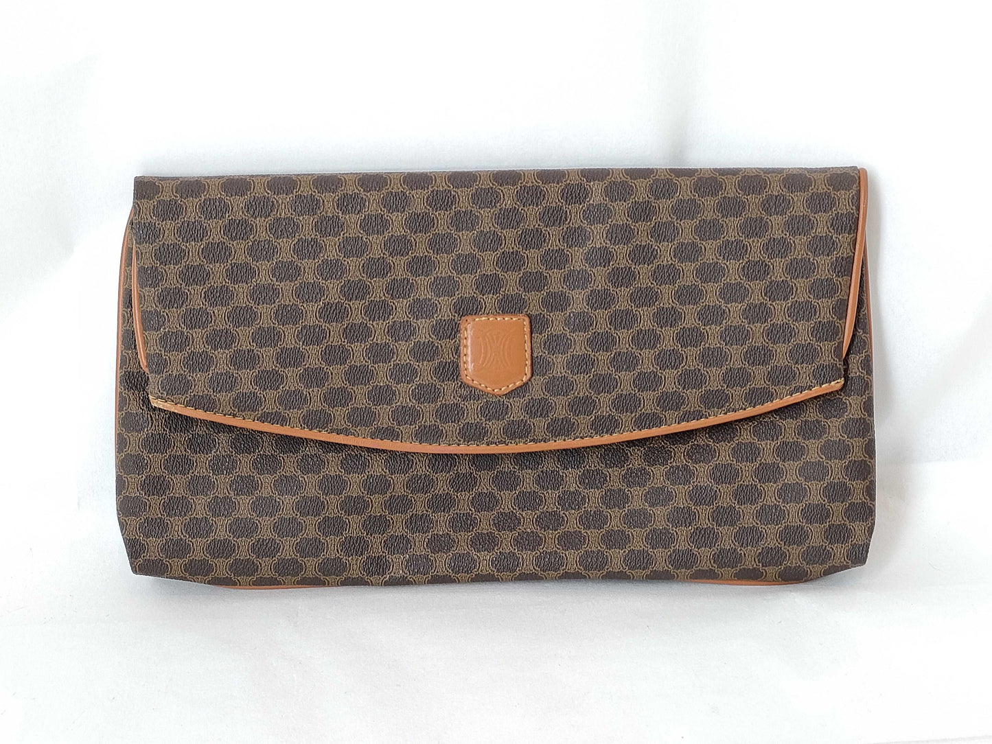 CELINE Macadam Clutch Bag Clutch Bag