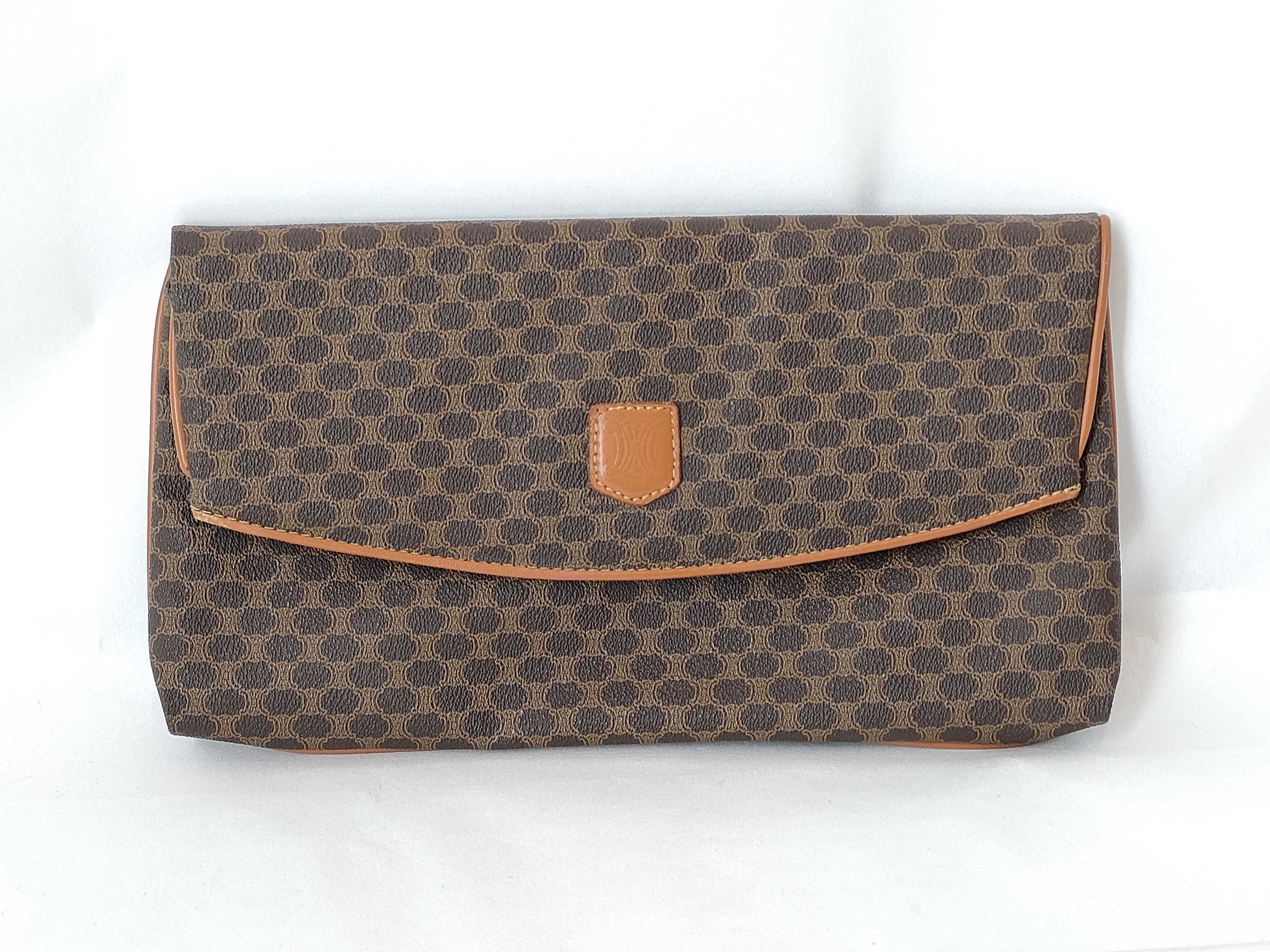 CELINE Macadam Clutch Bag Clutch Bag