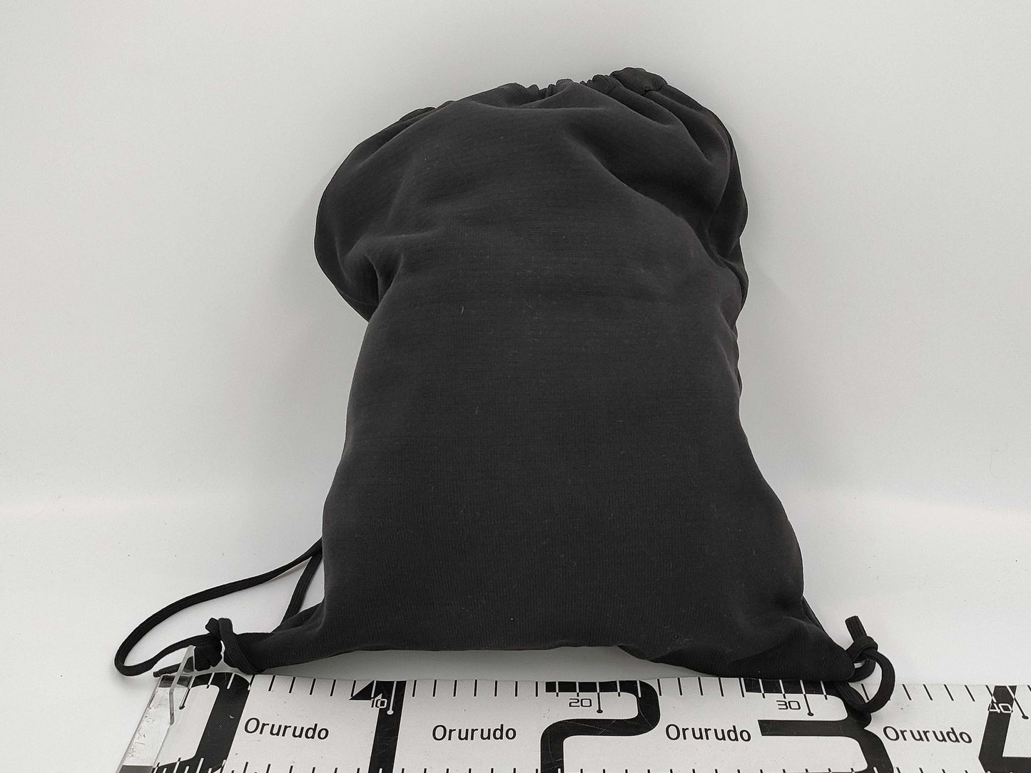 CHANEL Knapsack Sportline Big Coco Mark Cotton Black Beige Rucksack Series 8 Rucksack