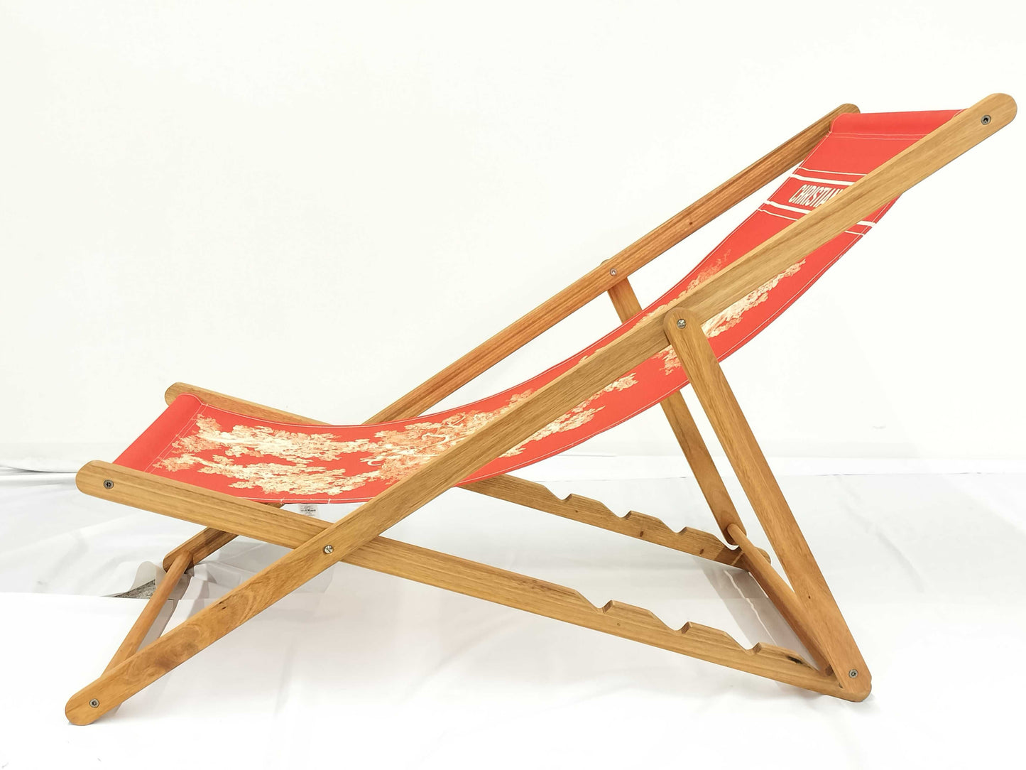 Dior Deck Chair Orange Chair