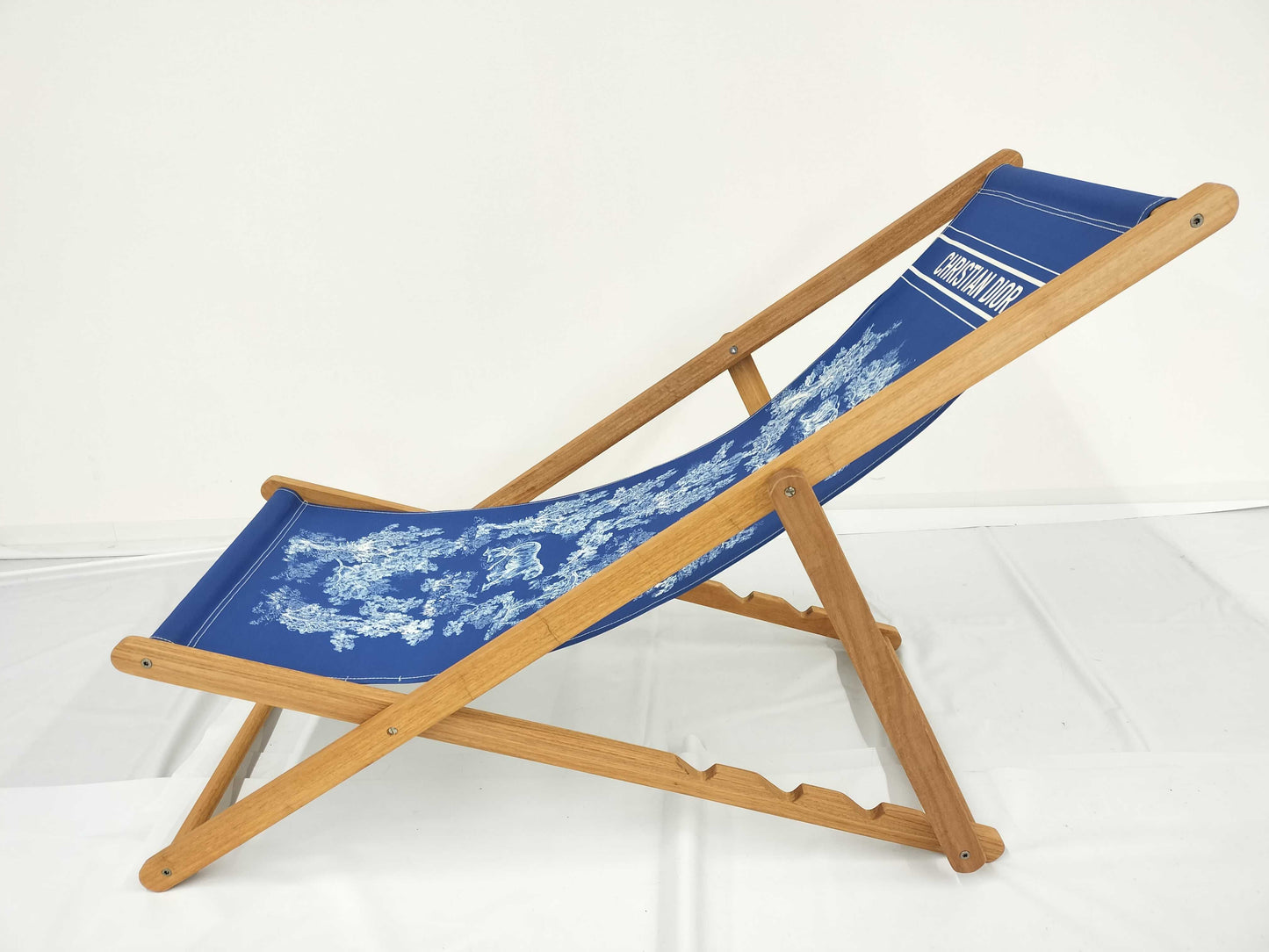 Dior Deck Chair Blue Chair