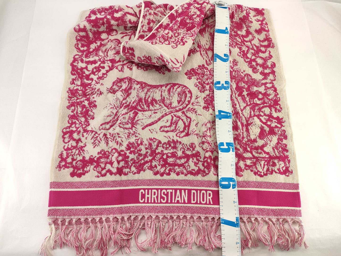 Dior Towel Poncho Pink Poncho