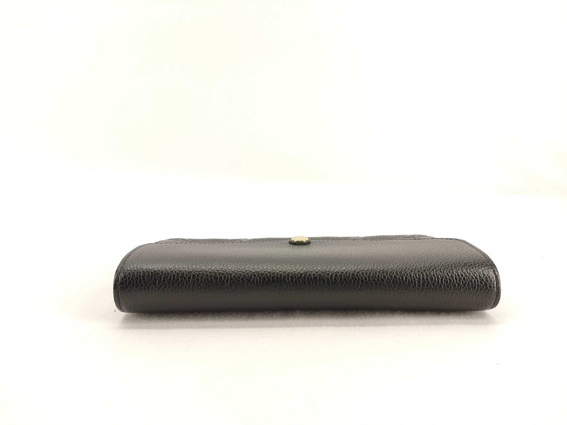 LOUIS VUITTON Monogram Unplanted Portefeuille Sara Monogram Unplanted Black M61182 CA4198 Initials Wallet