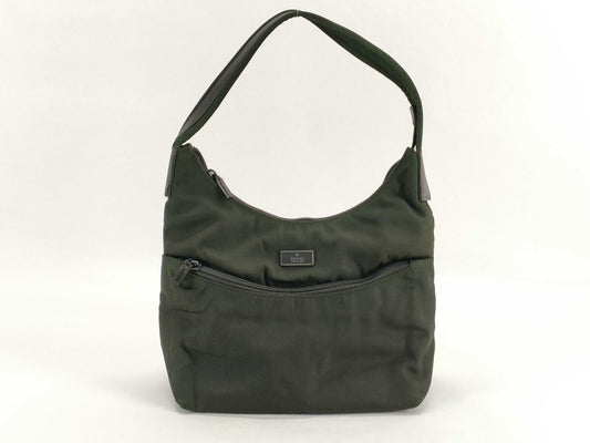 GUCCI One Shoulder Bag Nylon Khaki 001 3386 Shoulder Bag