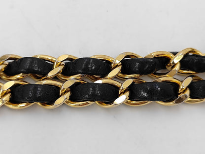 CHANEL Matlasse 25 Lambskin W Flap/Chain Shoulder Bag