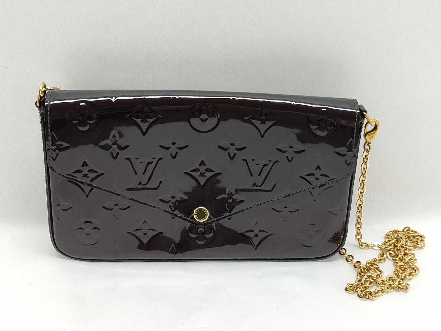 LOUIS VUITTON Verni Pochette Felicity M61267 Shoulder Bag