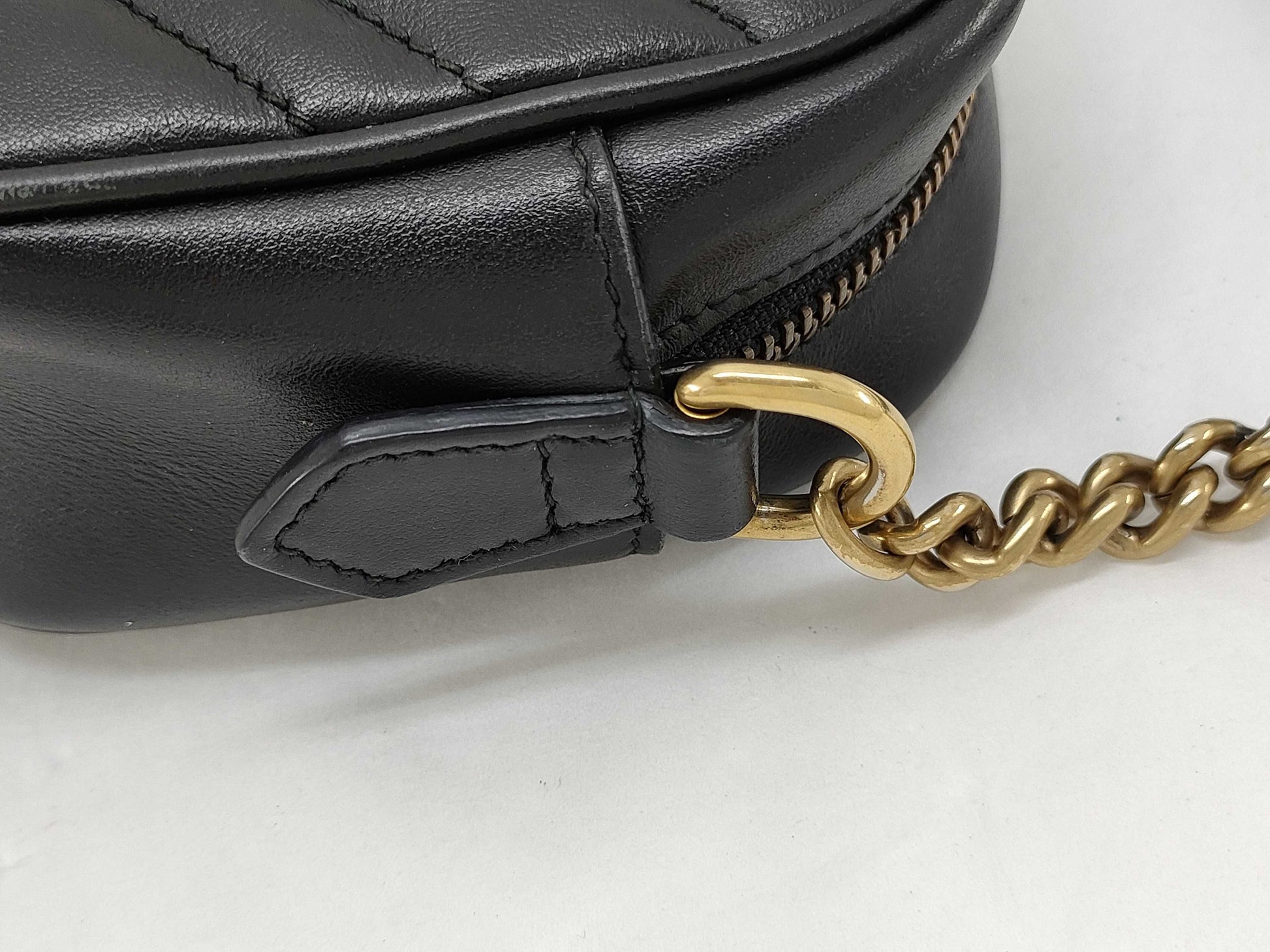 GUCCI GG Marmont Quilted Mini Bag 448065 Shoulder Bag