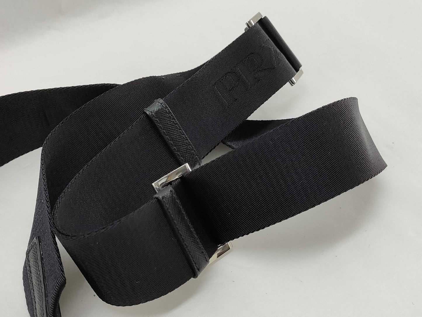 PRADA Nylon Saffiano Leather Shoulder Bag 2VH113 Shoulder Bag