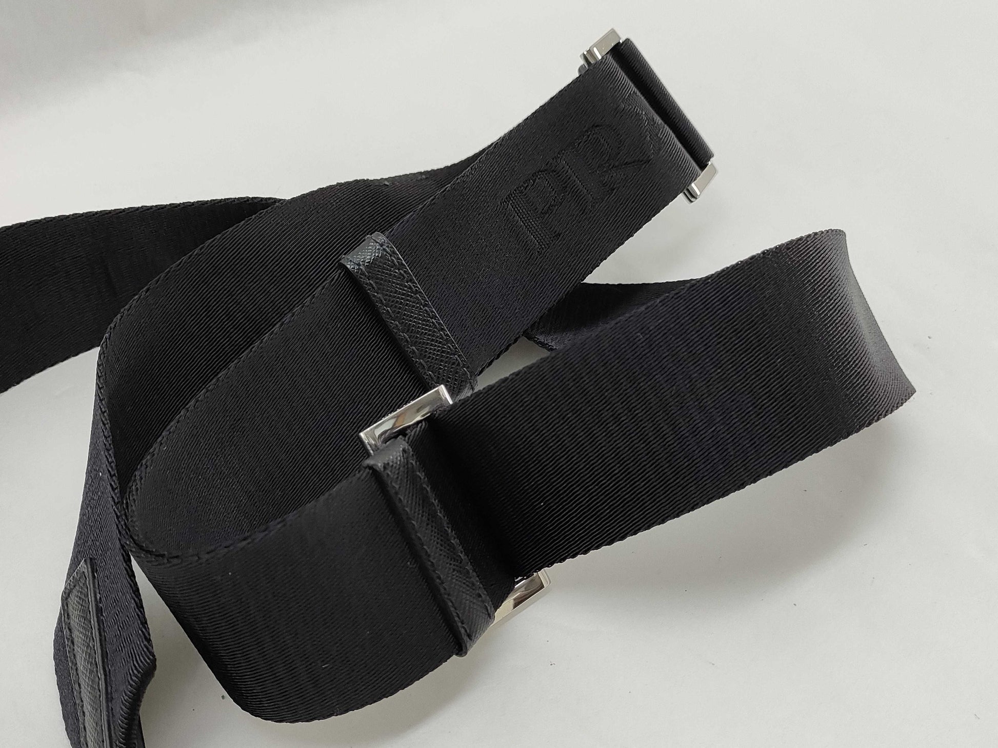 PRADA Nylon Saffiano Leather Shoulder Bag 2VH113 Shoulder Bag