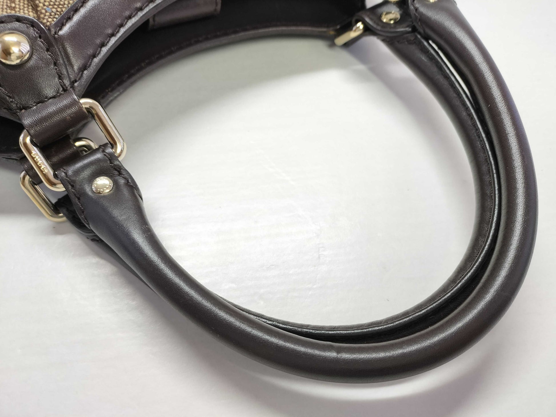 GUCCI GG Canvas Sukey Handbag 211944 Handbag