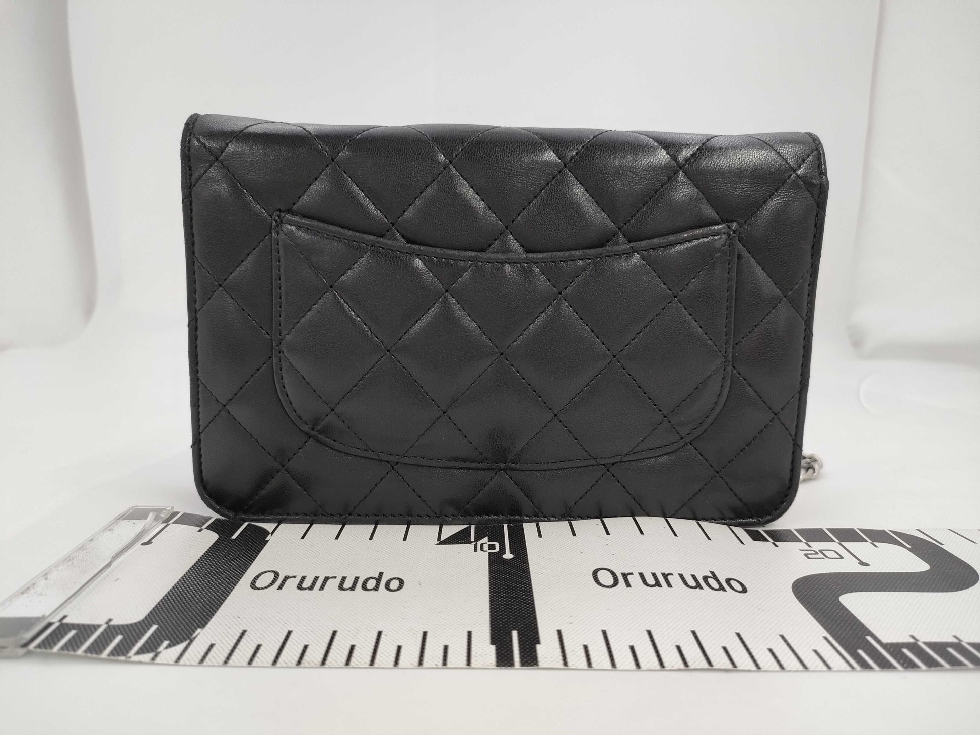 CHANEL Matlasse Chain Wallet Lambskin Shoulder Bag