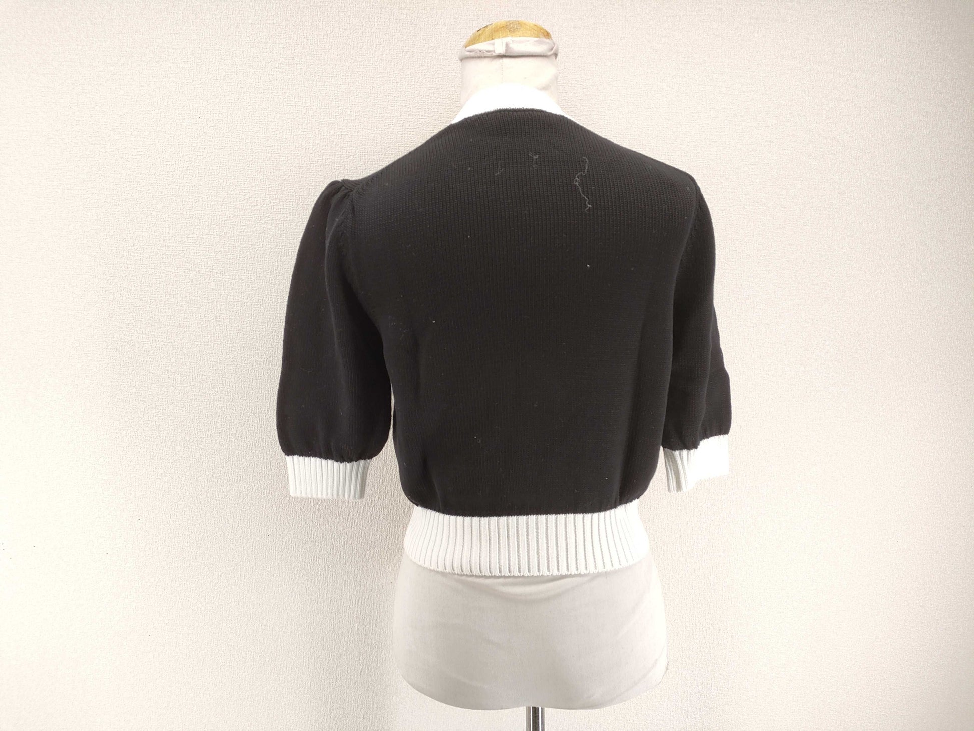 PRADA Cotton Crew Neck Sweater Top