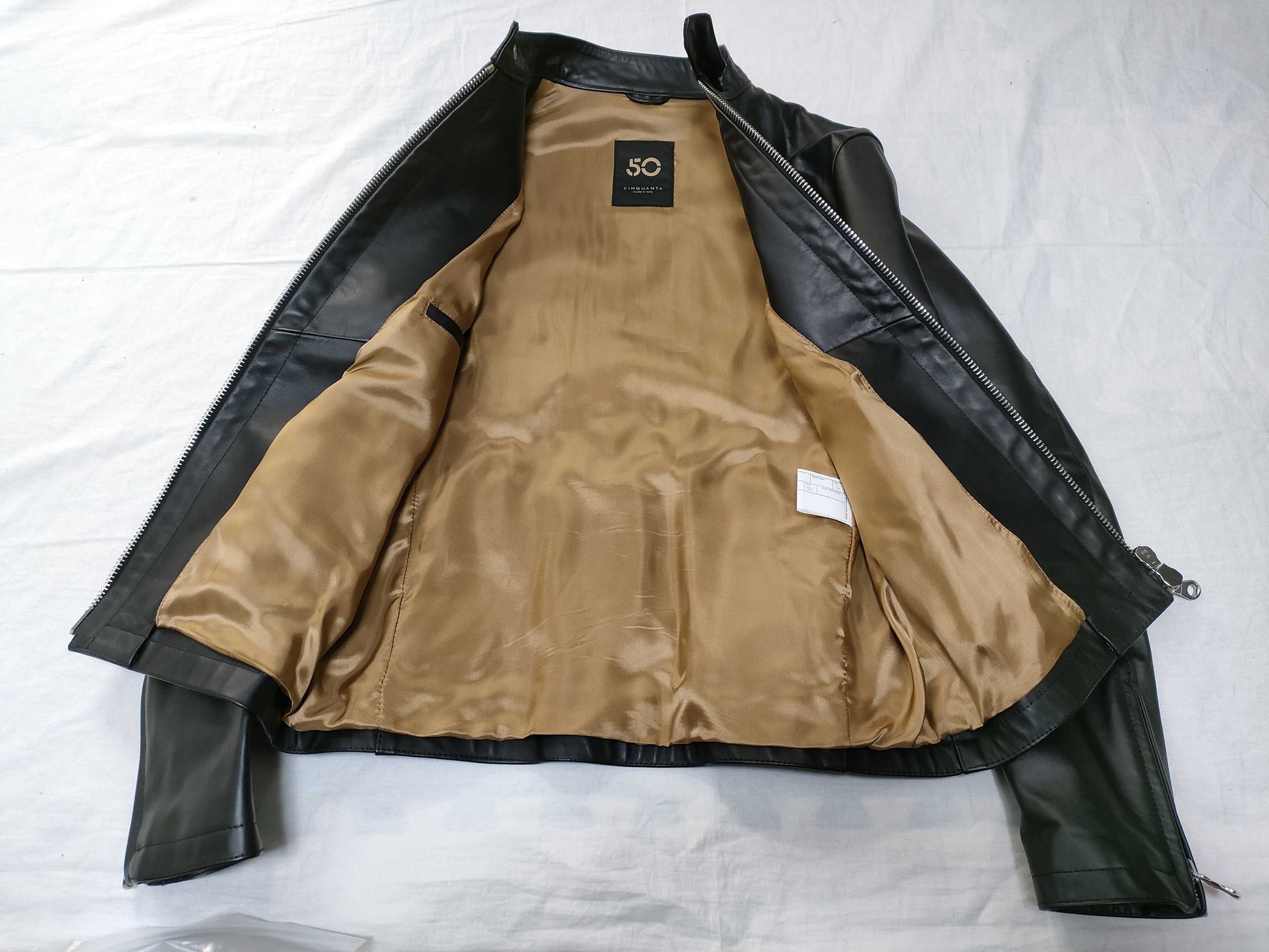 Cinquaanta Leather Jacket Jacket