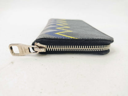 LOUIS VUITTON Damier Graffit Damier Graffit Zippy Wallet Vertical N61253 Wallet
