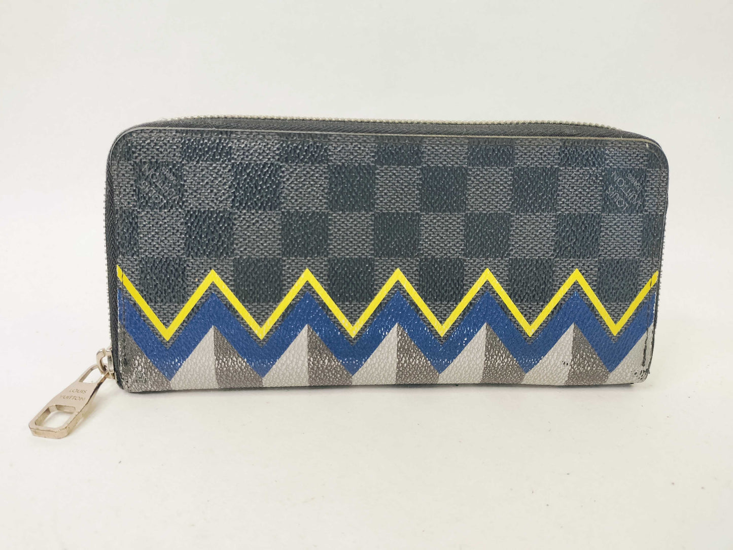LOUIS VUITTON Damier Graffit Damier Graffit Zippy Wallet Vertical N61253 Wallet
