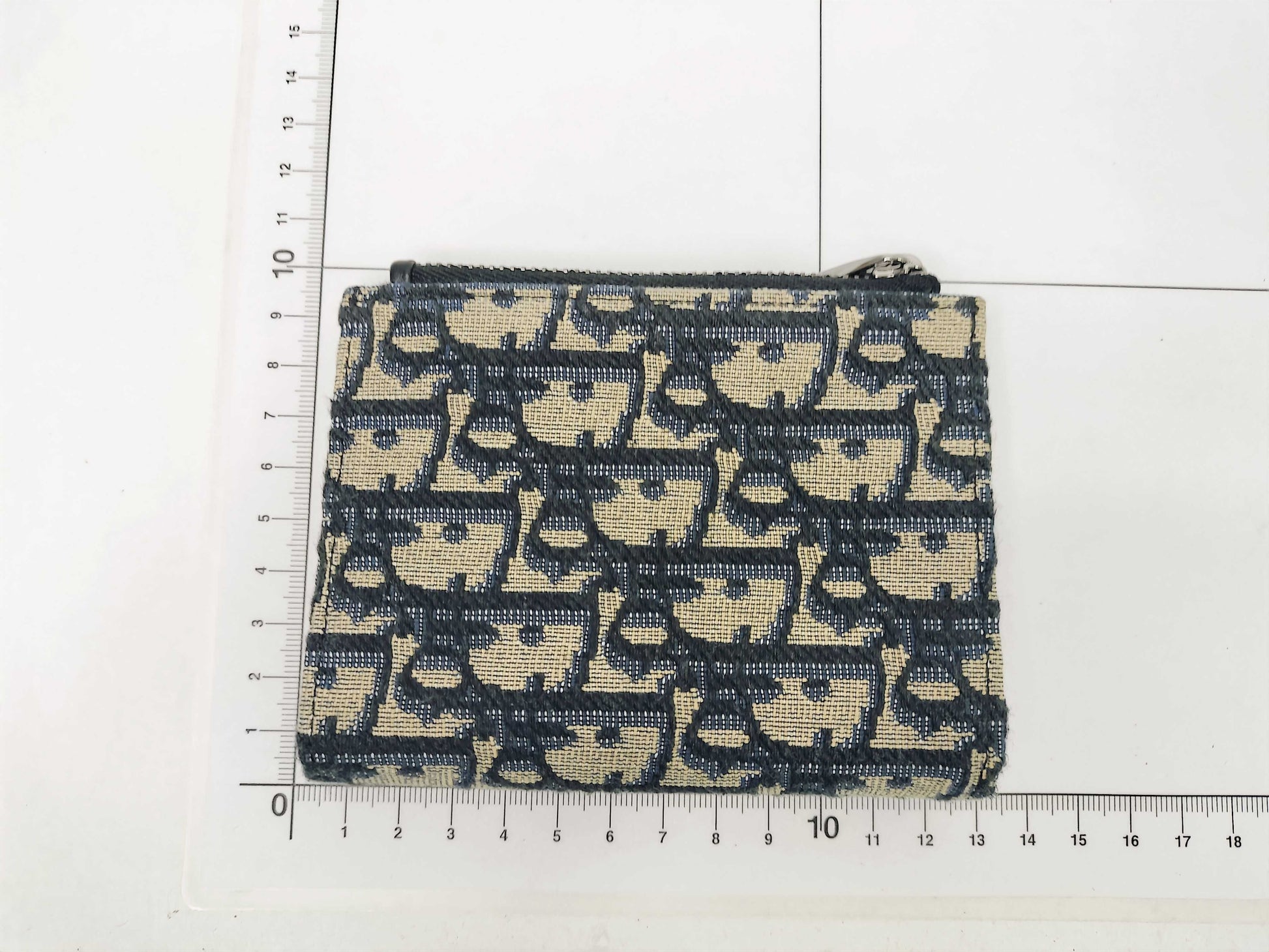 Dior Trotter Dior Oblique Jacquard Organizer Wallet