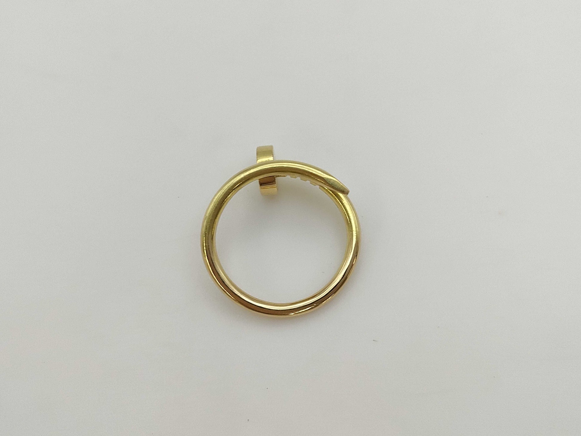 Cartier Juste un Clou #46 Small Model Yellow Gold Au750 3.1g Ring 