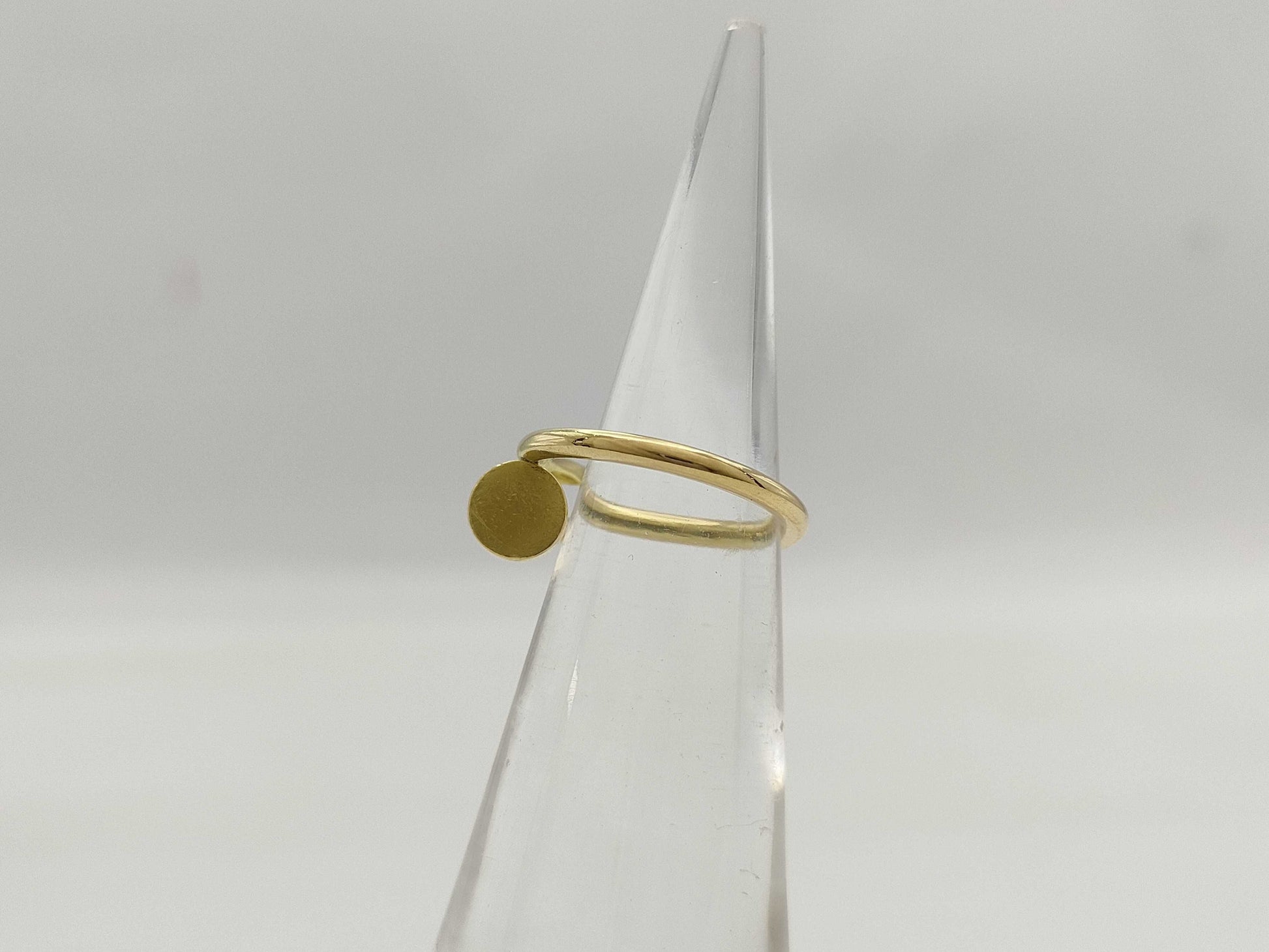 Cartier Juste un Clou #46 Small Model Yellow Gold Au750 3.1g Ring 