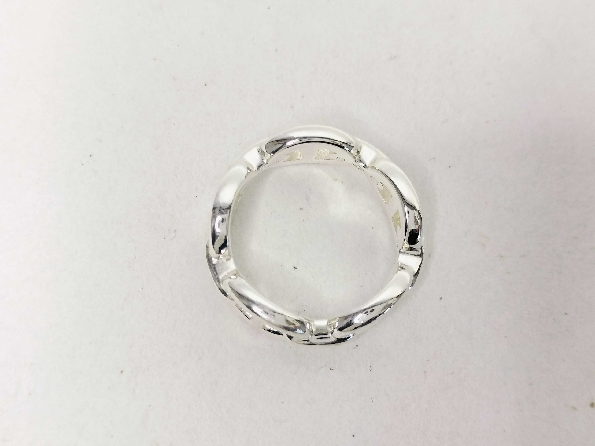 HERMES Chone Dunkle Anchener Ring Ag925 Ring