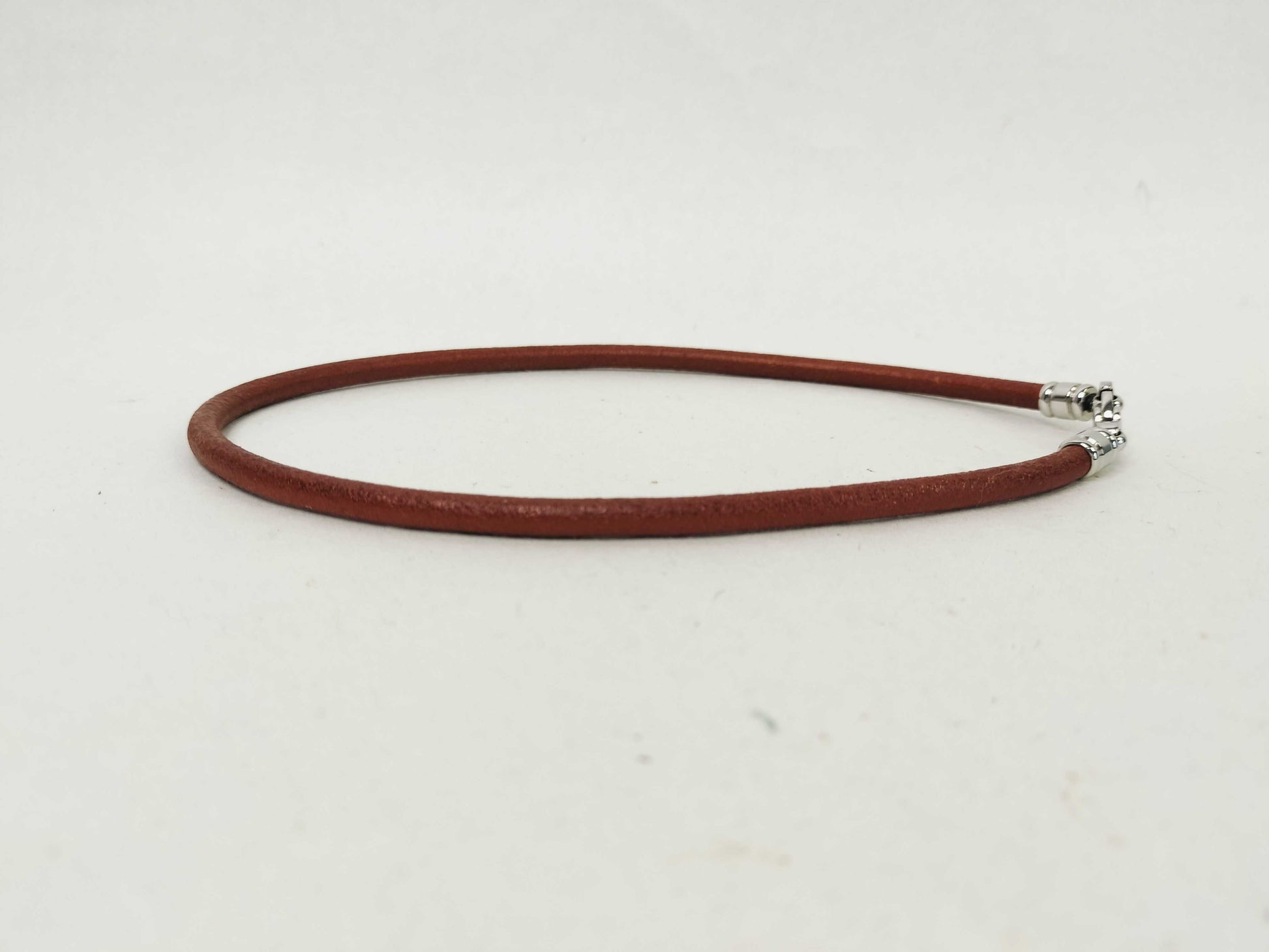 BVLGARI Leather Choker Necklace