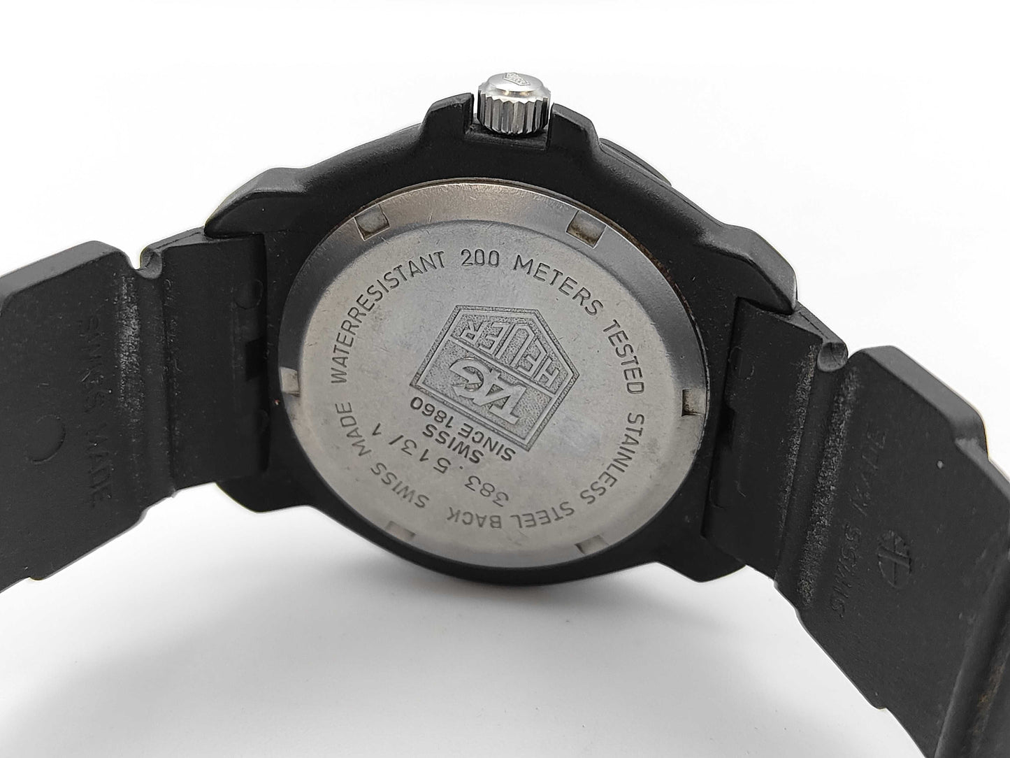 TAG Heuer 383.513/1 Quartz Black Dial Boy's Watch