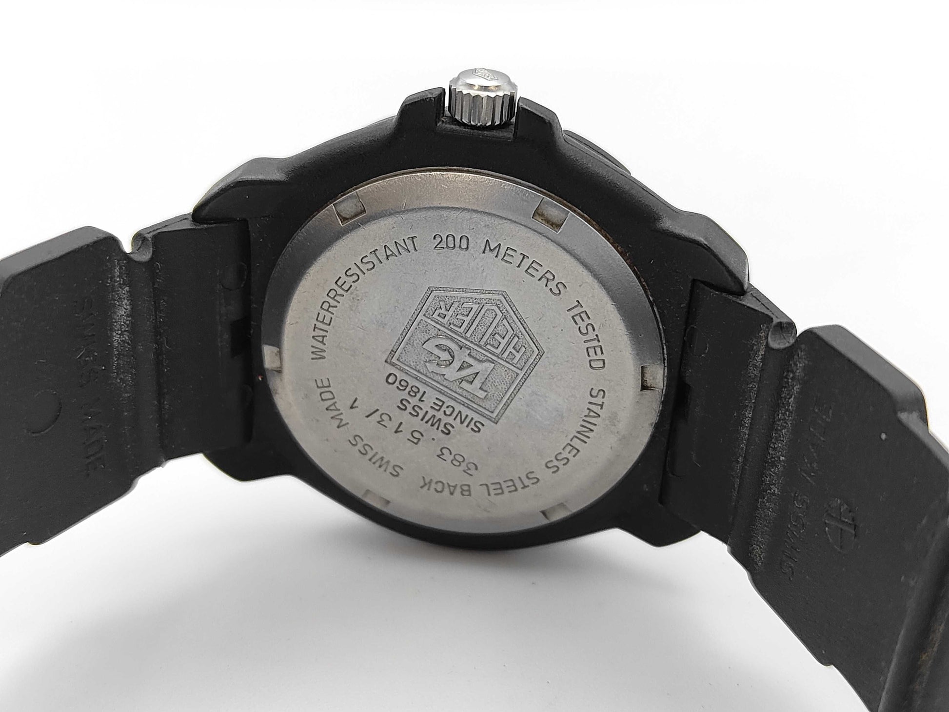 TAG Heuer 383.513/1 Quartz Black Dial Boy's Watch