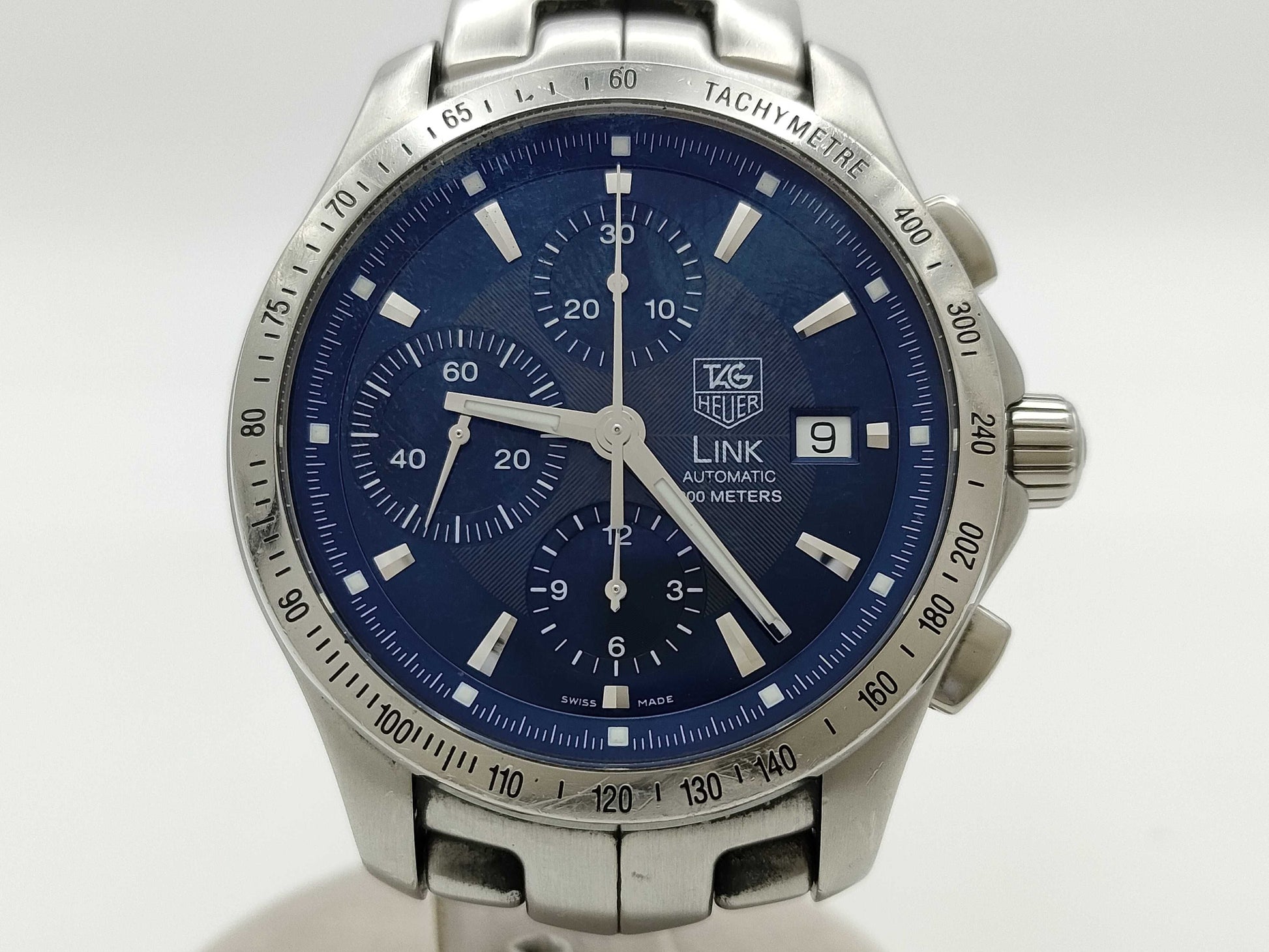TAG Heuer CJF2114 BA0594 EEV0435 Automatic Blue Dial Men's Watch