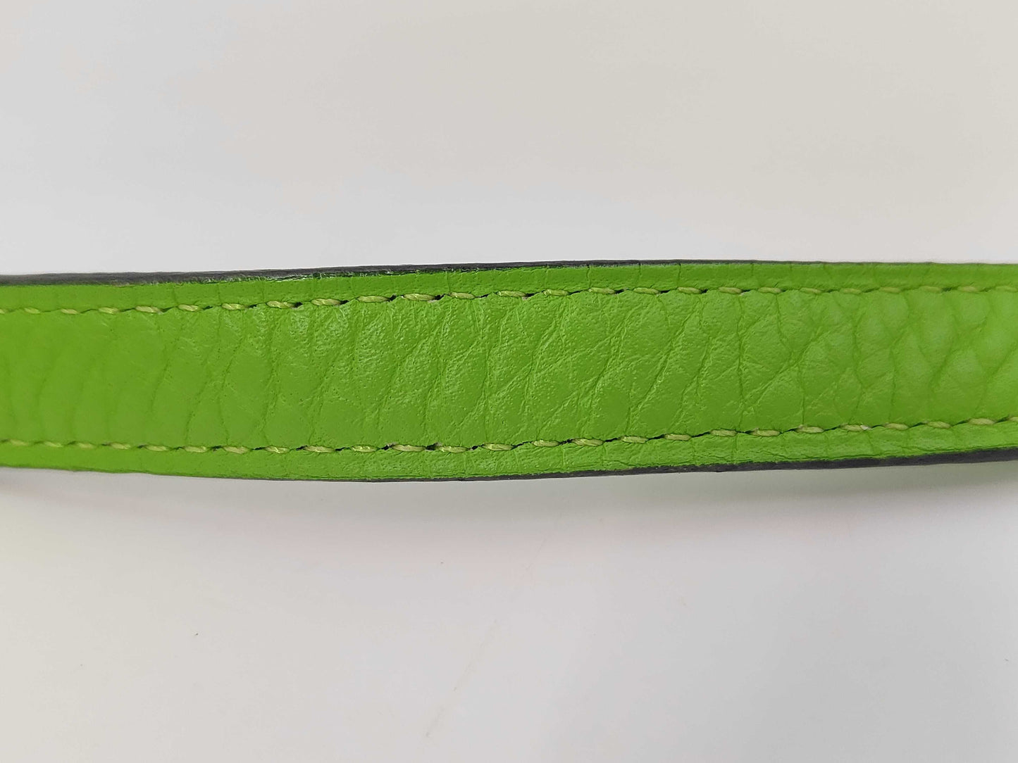 HERMES Bag Evelyn TPM Green Tryon Clemence GD Fittings □G Engraved Shoulder Bag