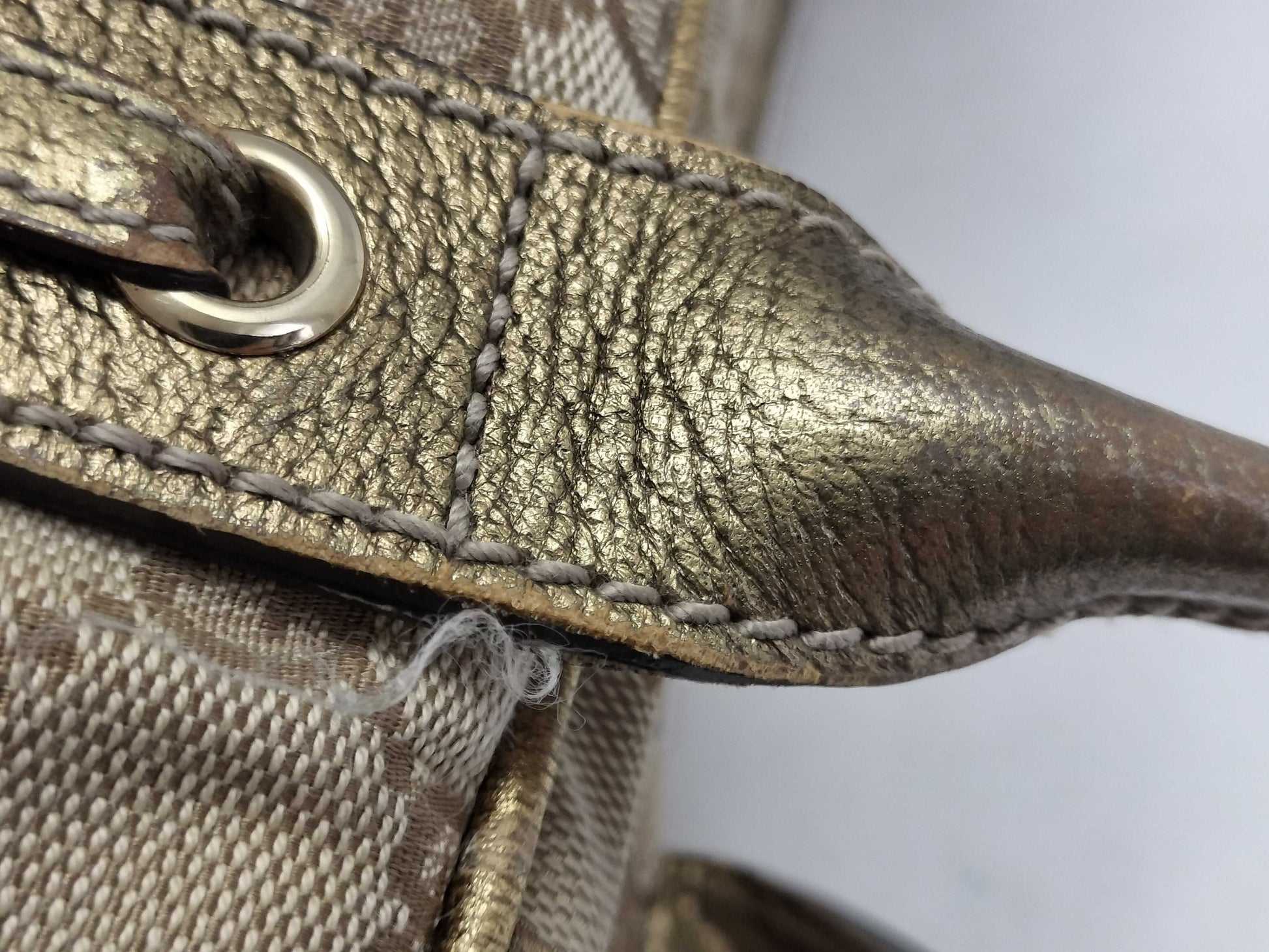 GUCCI GG Canvas Ribbon Mini Boston Bag 161720