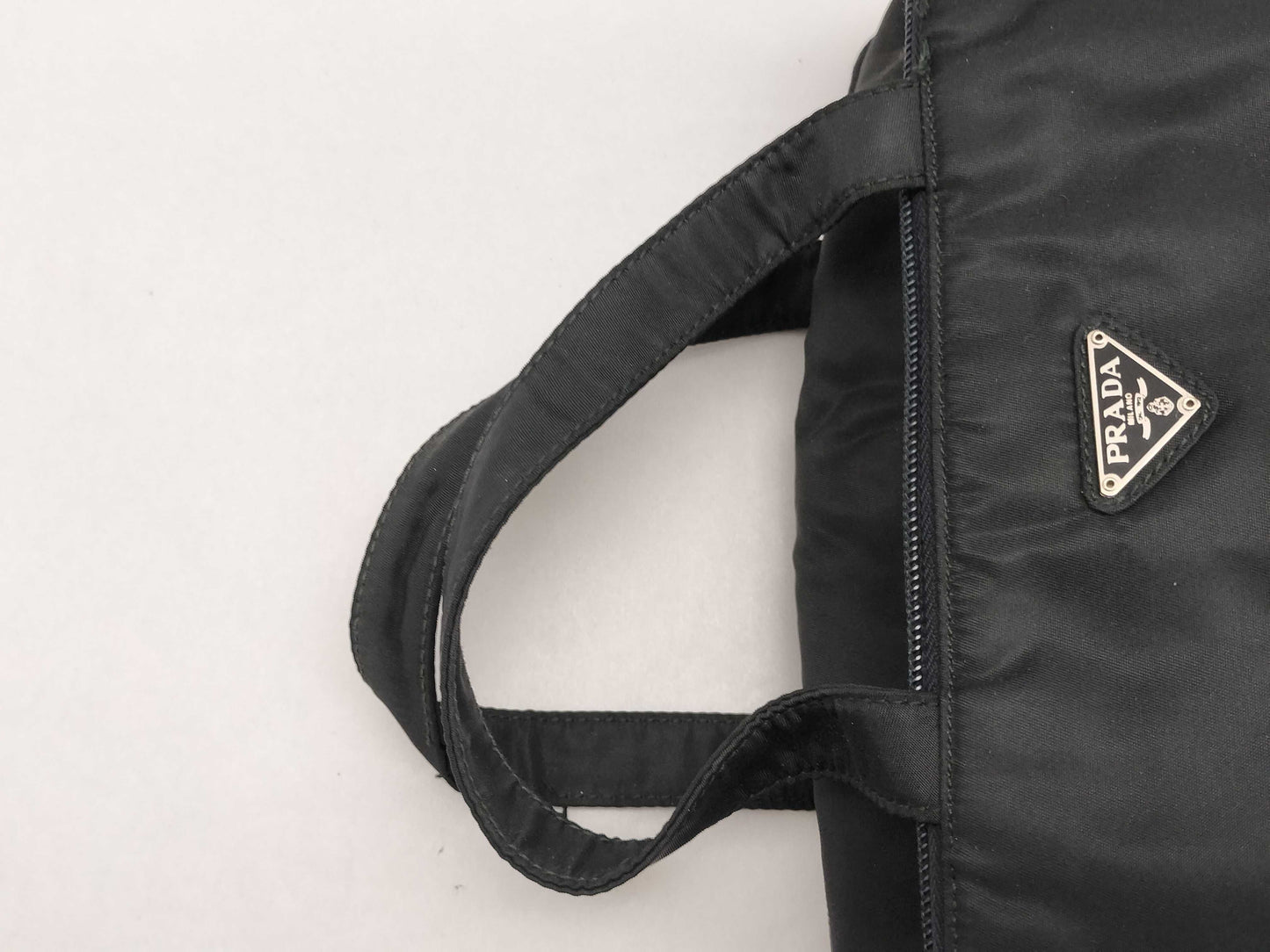 PRADA Nylon Vanity Handbag B6584