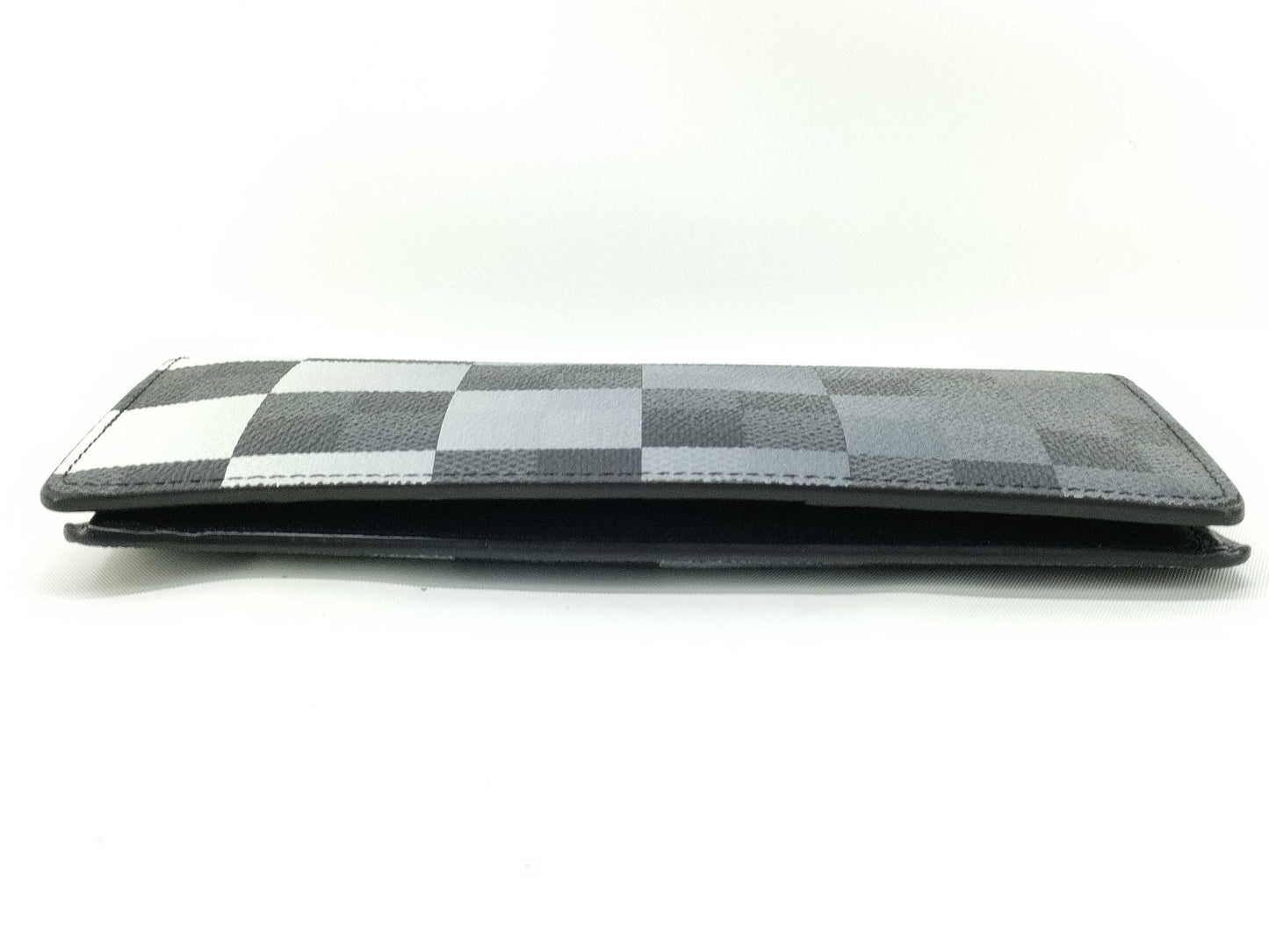 LOUIS VUITTON Damier Graffit Louis Vuitton Damier Graffit Giant Portefeuille Brazza N40415 RFID Initials Accessories: Box Storage Bag Wallet