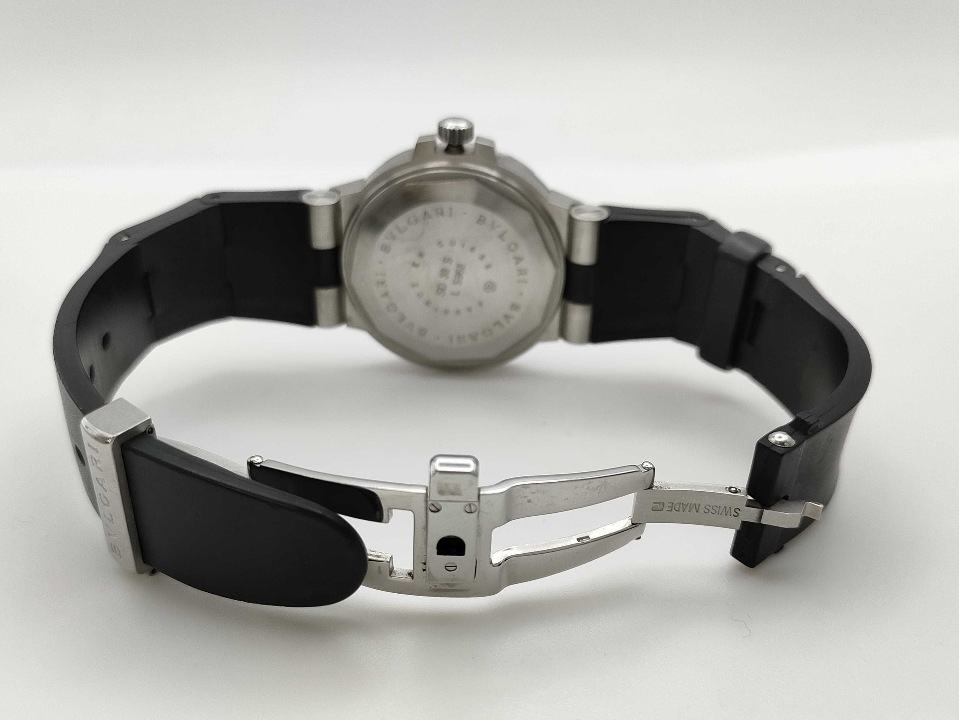 BVLGARI Diagono Scuba SD38S L5968 Automatic Men's Watch