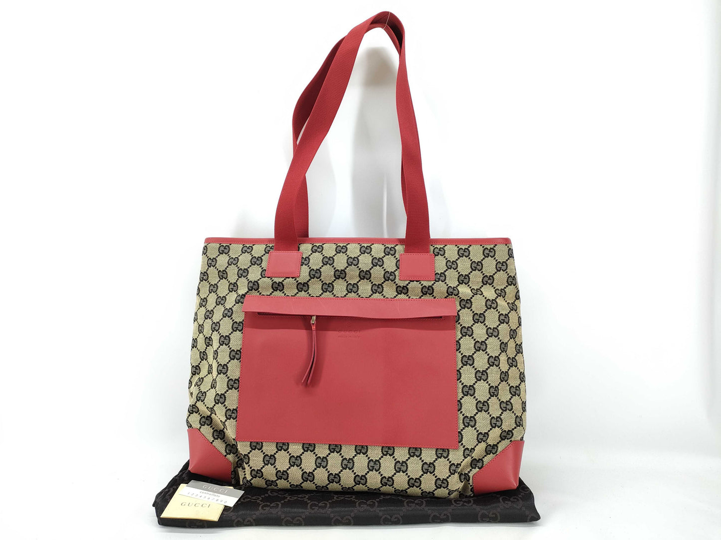 GUCCI GG Canvas Gucci GG Canvas Tote Bag 019.0426 Accessories: Storage Bag Tote Bag