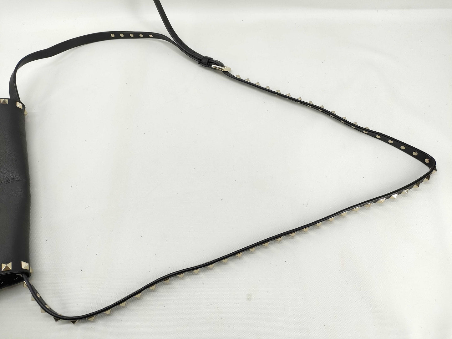 VALENTINO Garavani Studded Shoulder Bag Black Shoulder Bag