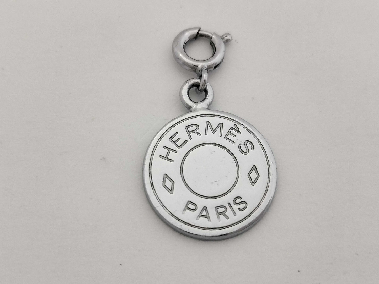 HERMES Serie Top Silver Pendant Top