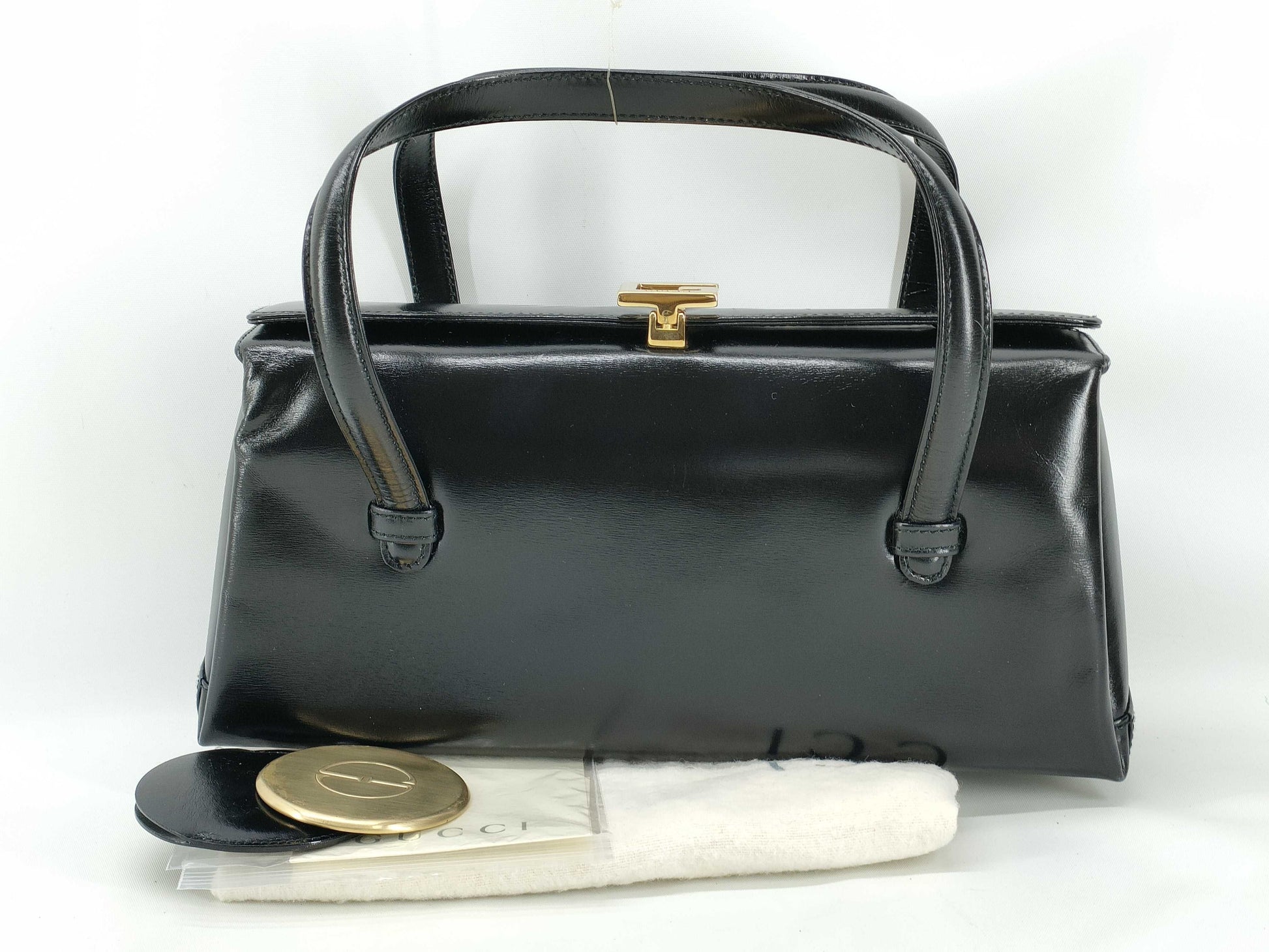 GUCCI Old Gucci Handbag 000.1448.0539 Accessories: Storage Bag Mirror Handbag