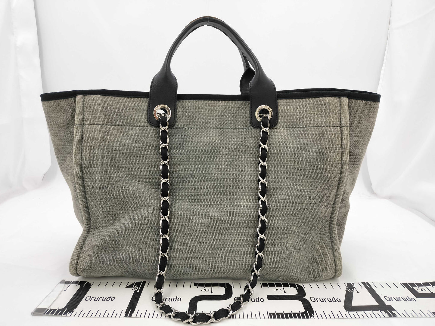 CHANEL Deauville GM 16th series Accessories: Card and sticker included Tote bag