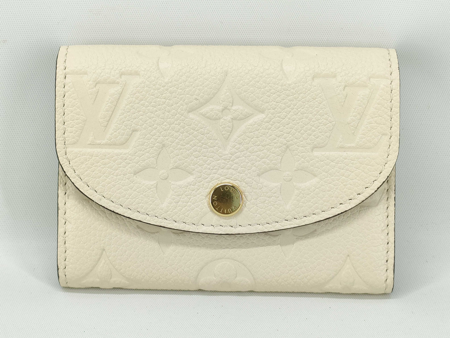 LOUIS VUITTON Monogram Unplanted Louis Vuitton Unplanted Portomone Rosali M81445 Accessories: Box, Storage Bag, Wallet