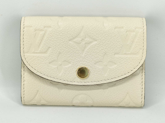 LOUIS VUITTON Monogram Unplanted Louis Vuitton Unplanted Portomone Rosali M81445 Accessories: Box, Storage Bag, Wallet