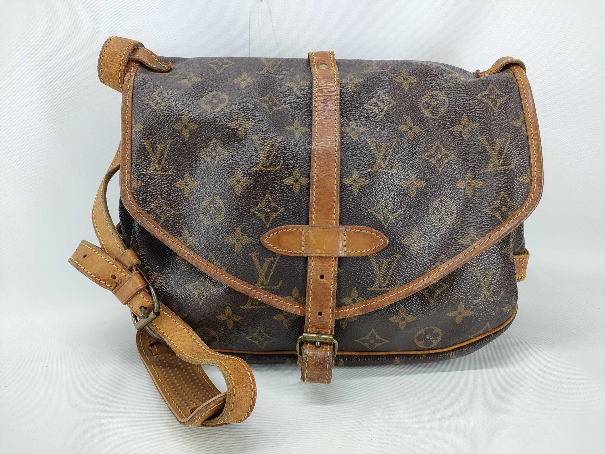 LOUIS VUITTON Monogram Vuitton Saumur Shoulder Bag