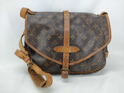 LOUIS VUITTON Monogram Vuitton Saumur Shoulder Bag